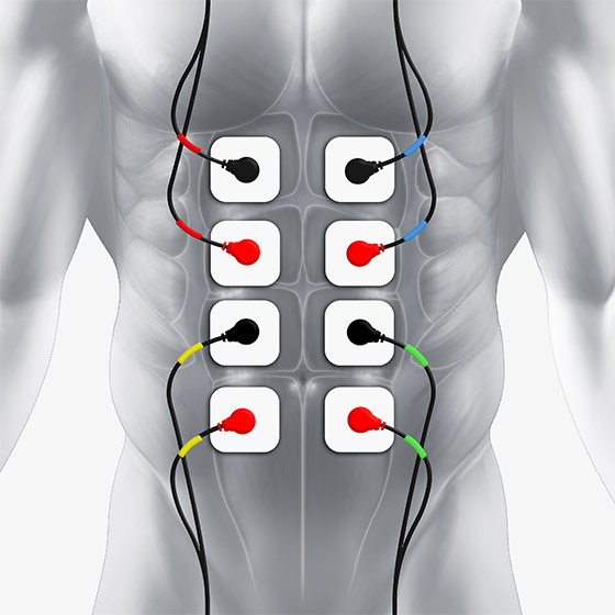 ab electrode placement